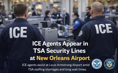ICE Agents Appear in TSA Security Lines