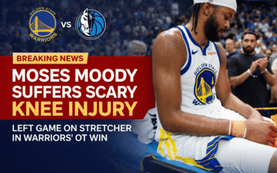 Moses Moody injures knee