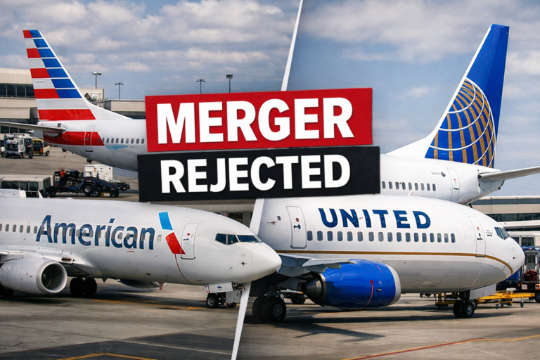 American Airlines Rejects United Merger