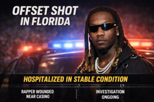 Rapper Offset Shot