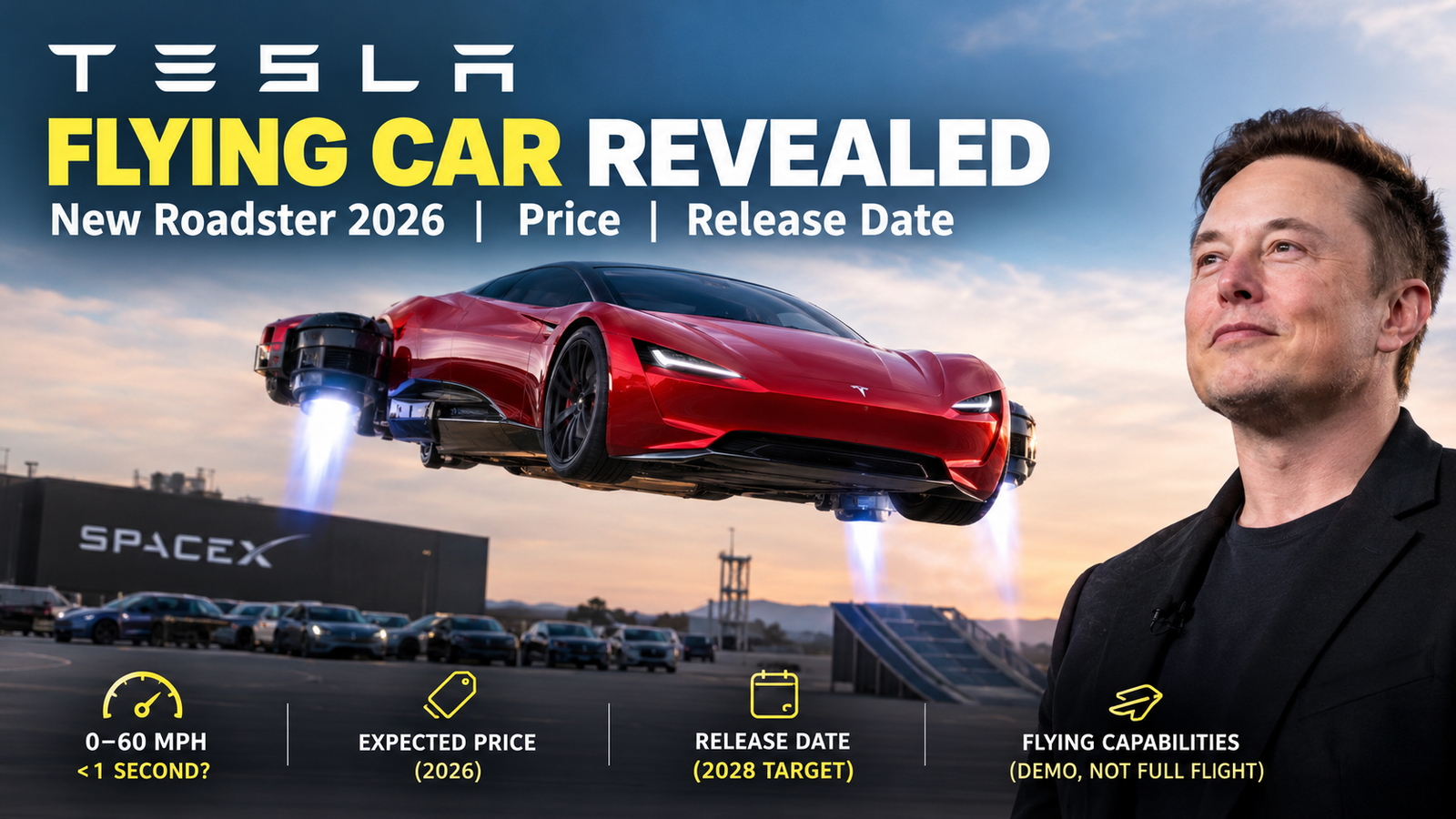 Tesla Flying Car